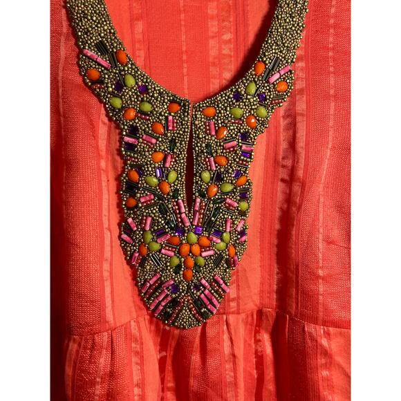 Lafayette 148 New York Beaded detail Long sleeve Size 14 - Picture 4 of 7